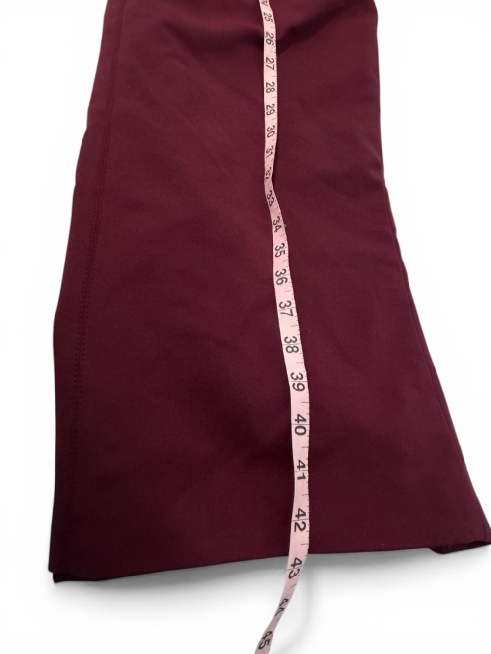 Karen Millen Dress Plum Sleeveless Midi Sheath Ponte Knit Tailored 10 - Picture 14 of 14
